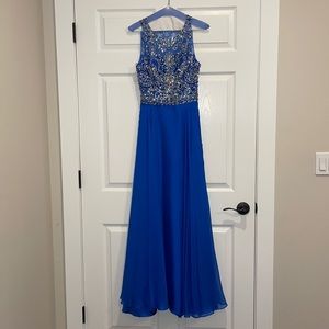 Blue Jovani Prom dress